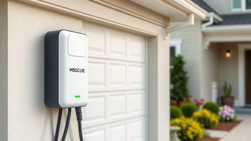 Garo GLB laddbox 22kW typ 2 uttag installerad